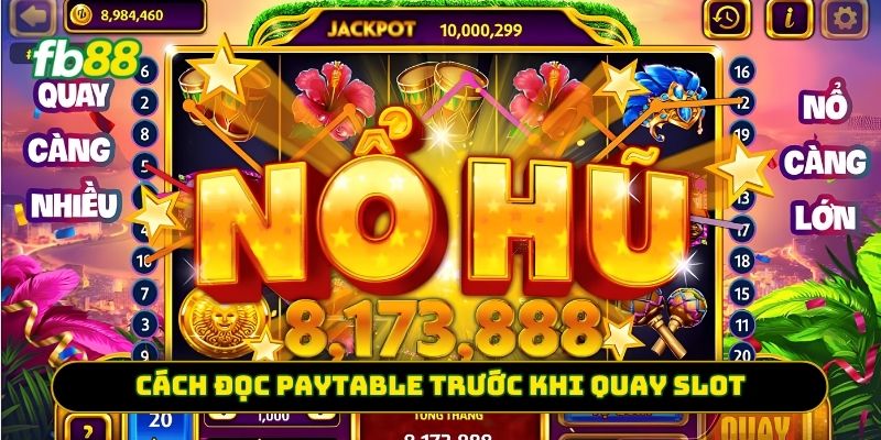 Nổ Hũ FB88 – Vòng Quay Jackpot Đỉnh Cao – Săn Thưởng Cực Đã - jehotu